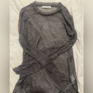 Zara mesh/chainmail longsleeve top